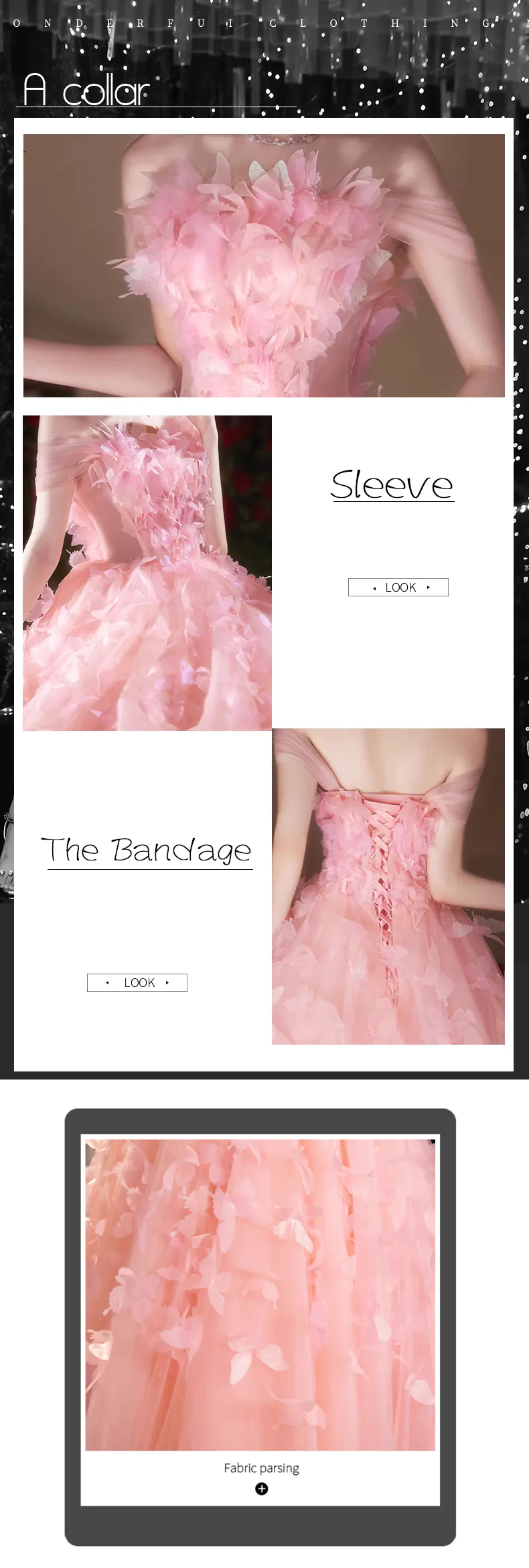 Fairy-Pink-Strapless-Floral-Evening-Formal-Long-Dress-with-Butterfly09