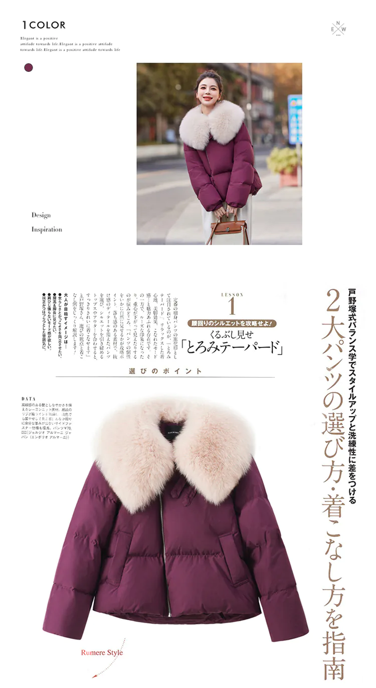 New-Fashion-Purple-Slim-Fit-Faux-Fur-Collar-Casual-Puffer-Down-Coat08