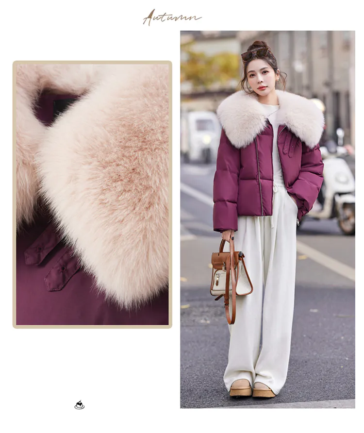 New-Fashion-Purple-Slim-Fit-Faux-Fur-Collar-Casual-Puffer-Down-Coat12