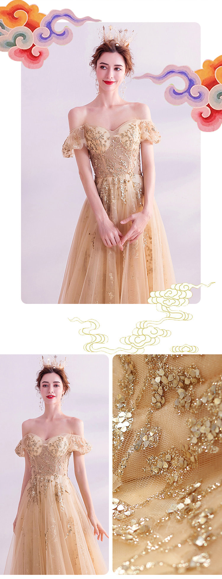 Off-Shoulder-Golden-Evening-Gown-Prom-Dress-for-Toast-Banquet-Party10