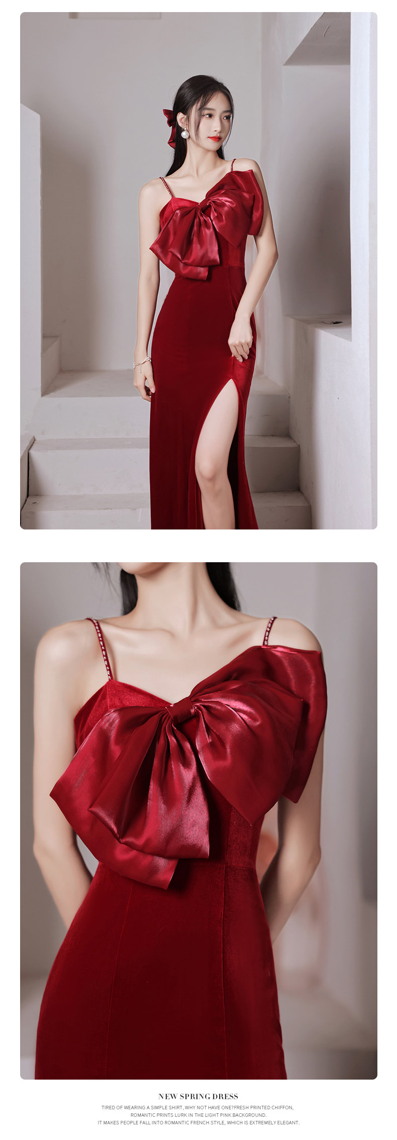 Sexy-Wine-Red-Velvet-Split-Fishtail-Slip-Evening-Formal-Maxi-Dress10