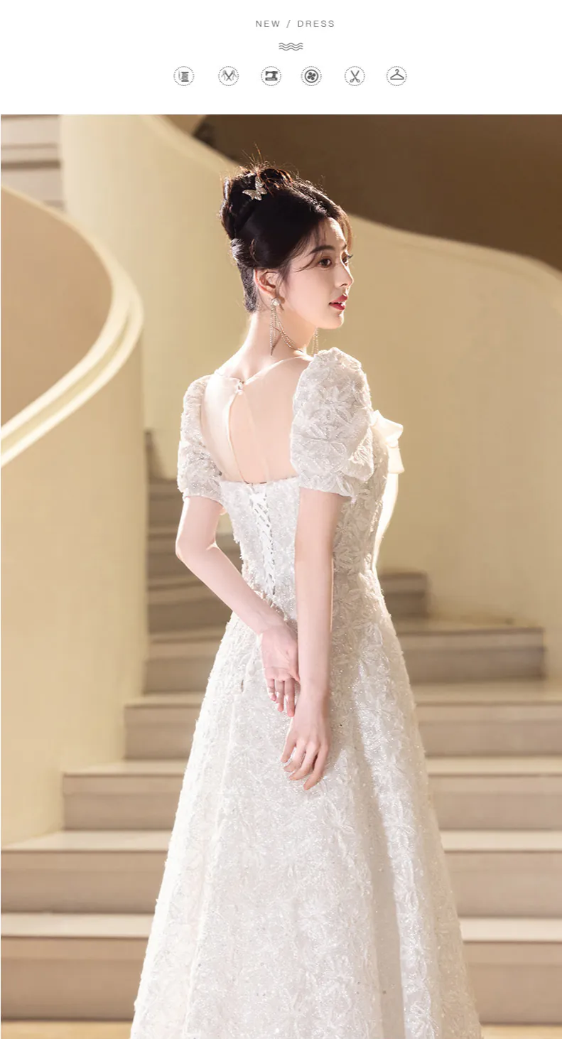 Vintage-Intricate-Floral-Princess-Square-Neck-Evening-Dress-Banquet-Gown15