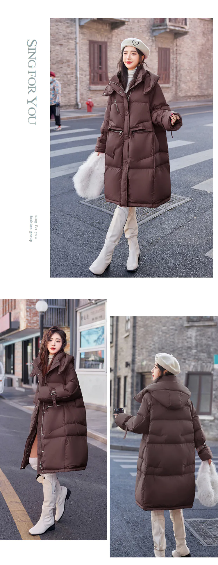 Winter-Hooded-White-Duck-Down-Cozy-Long-Puffer-Jacket-Coat22