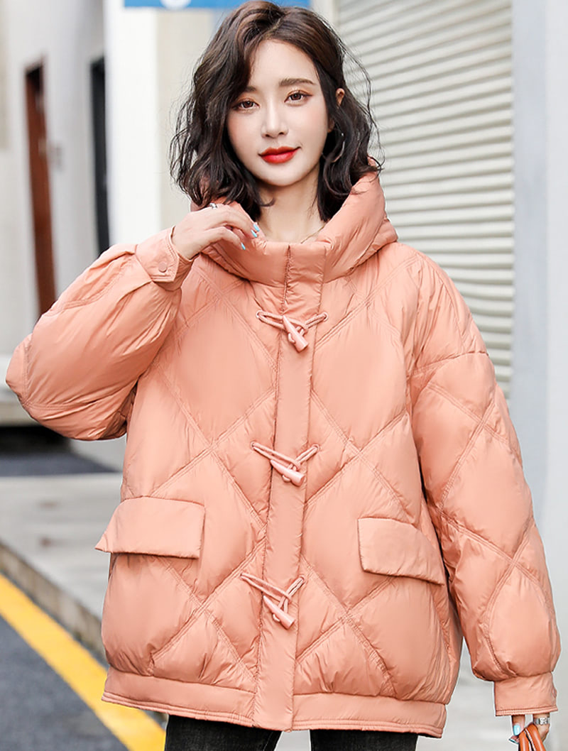Women's Warm Puffer Jackets with Hood Cozy Down Parka Coat01