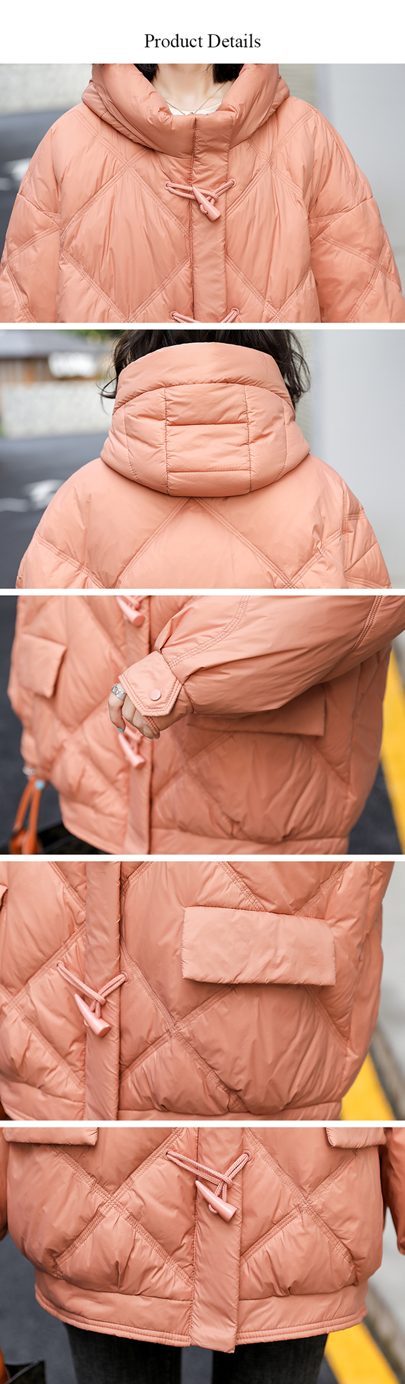 Women's Warm Puffer Jackets with Hood Cozy Down Parka Coat17