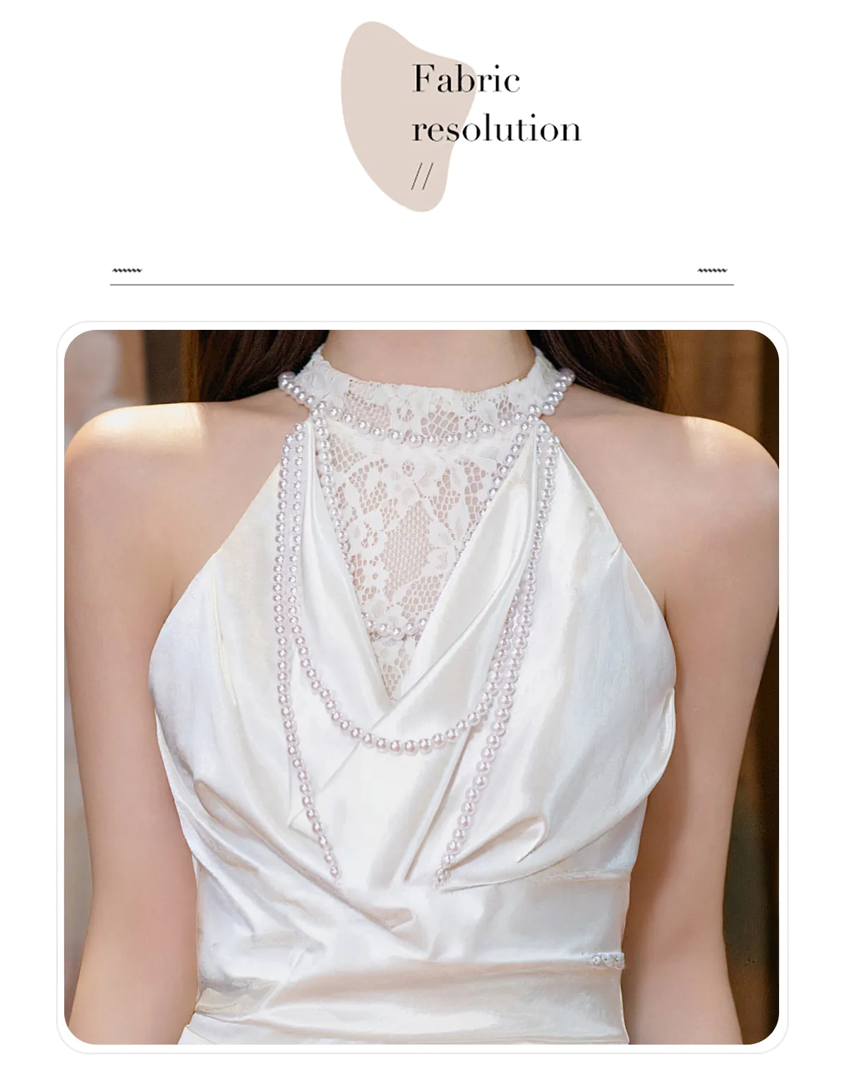 Vintage-Halter-Cowl-Lace-Neck-White-Satin-Mermaid-Evening-Formal-Gown09