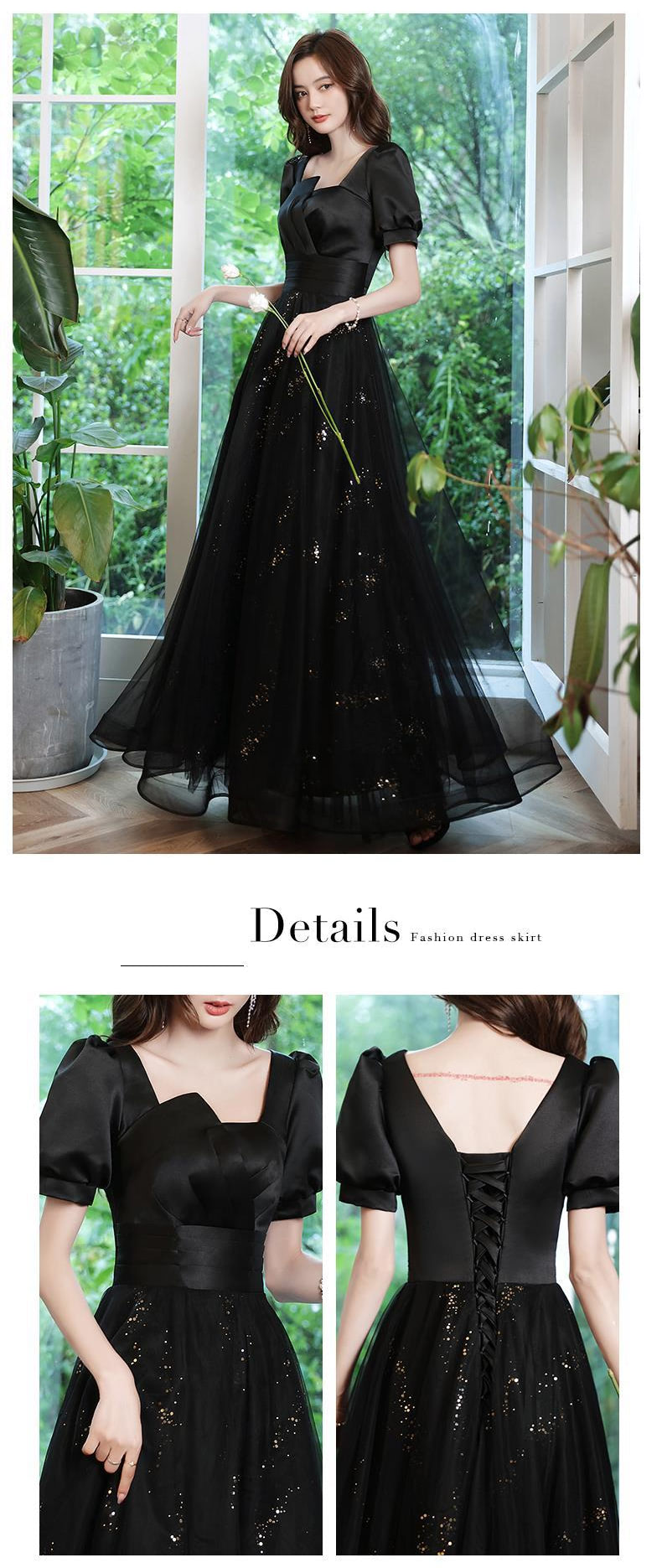 Black-Short-Sleeve-Maxi-Evening-Dress-Party-Formal-Gown13.jpg