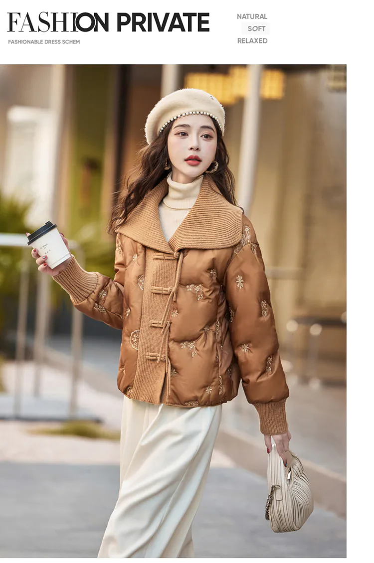 Chic-Vintage-Patchwork-Short-Cotton-Puffer-Jacket-Winter-Casual-Coat18