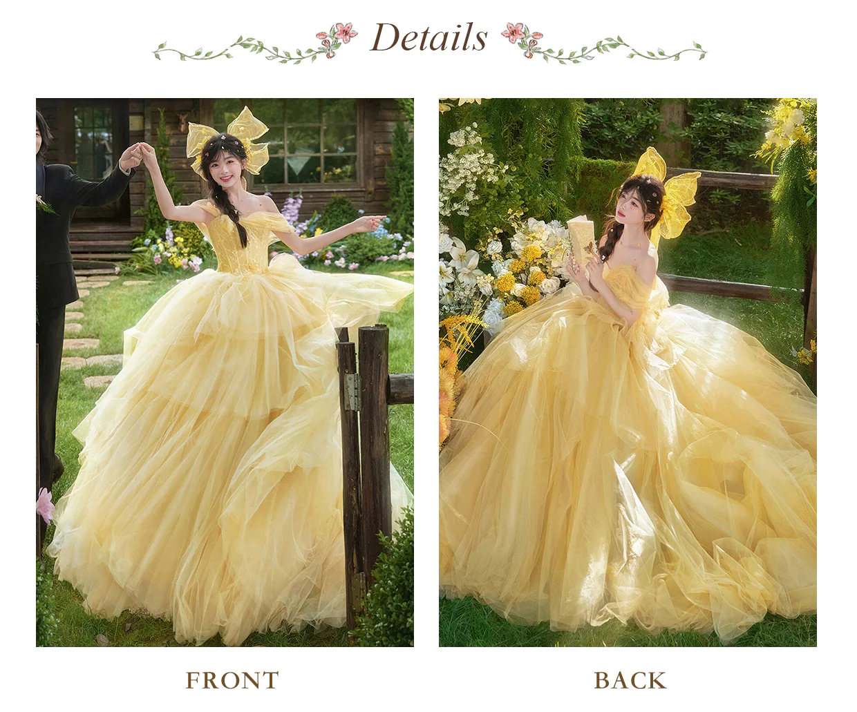 Dreamy-Princess-Yellow-Off-Shoulder-Layered-Tulle-Skirt-Puffy-Formal-Dress08