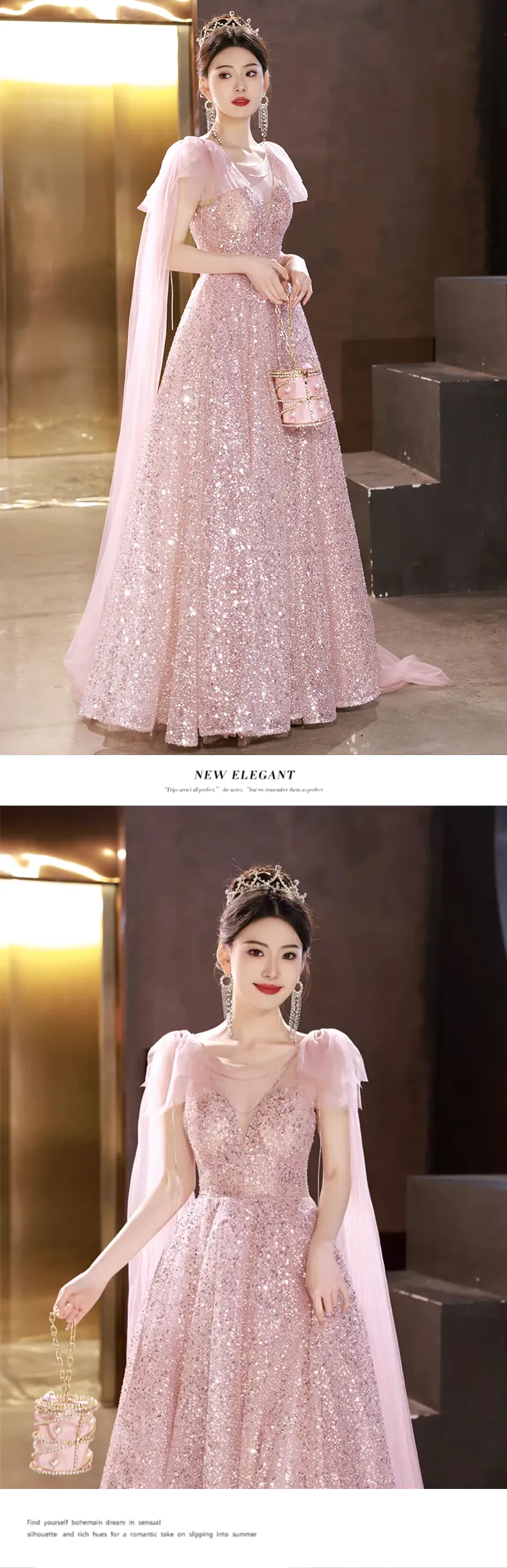 magic fairy pink party dress Fairy Tong on Instagram: "Straight out of a fairy tale! Ethereal  @chazlyn.yvonne wearing her Pink Magic midi dress Also, we will have a  mini version launching this week too! It's super adorable!
