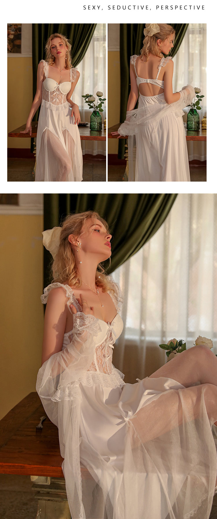 Sexy-Lace-Tulle-Nightgown-Sleepwear-with-Built-in-Push-up-Bra18