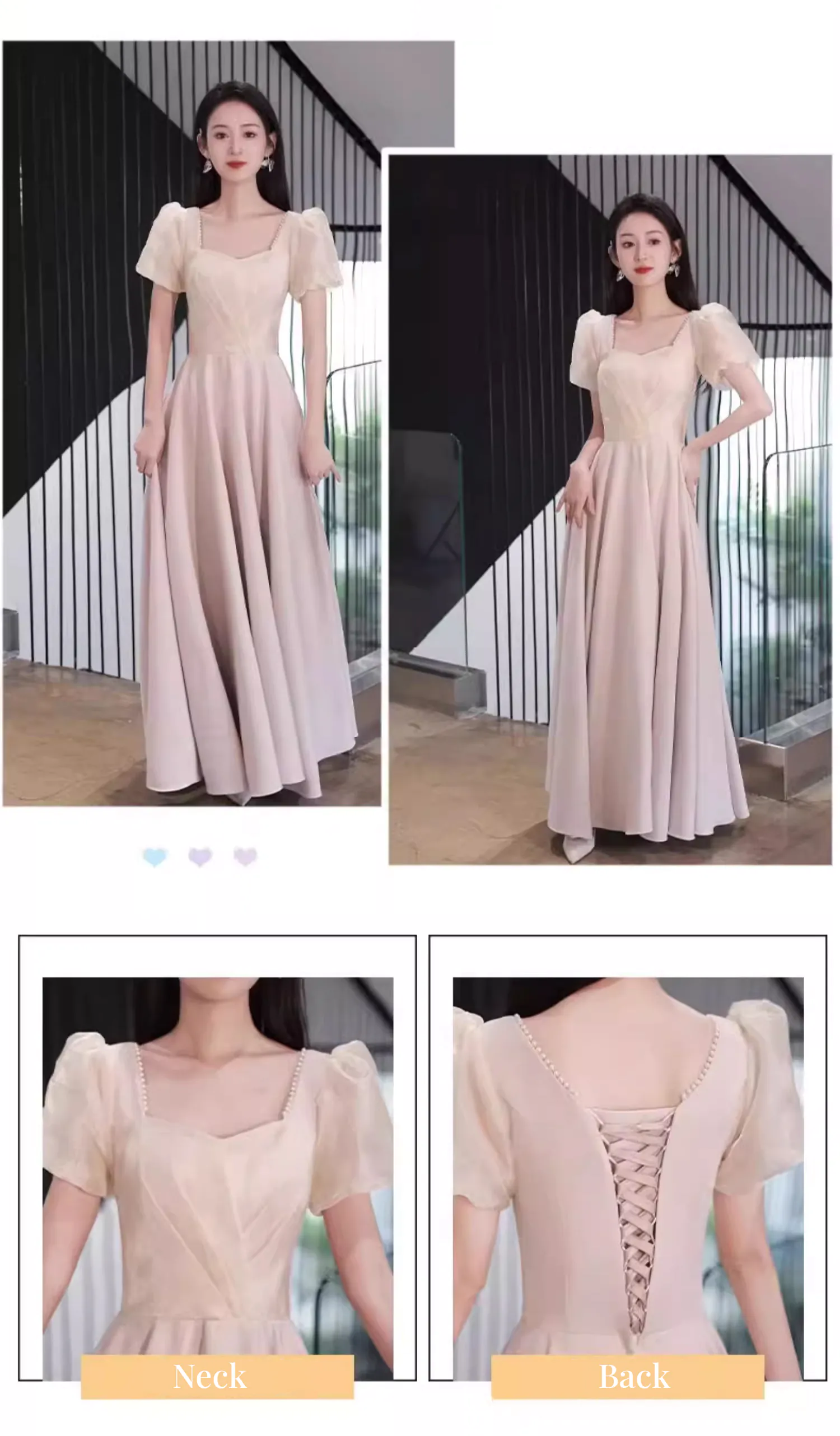 Simple-Pink-Short-Sleeve-Bridesmaid-Dress-Homecoming-Graduation-Gown19
