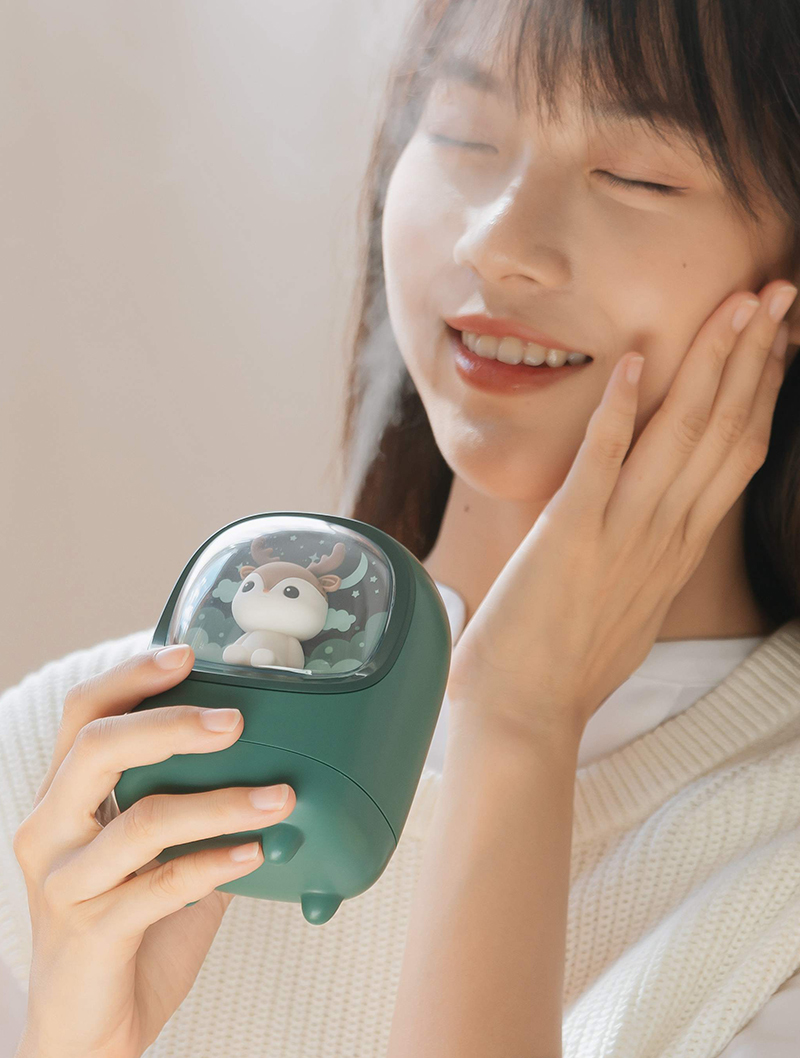 Small Portable Kawaii Desktop Quiet Humidifier Air Fresher02