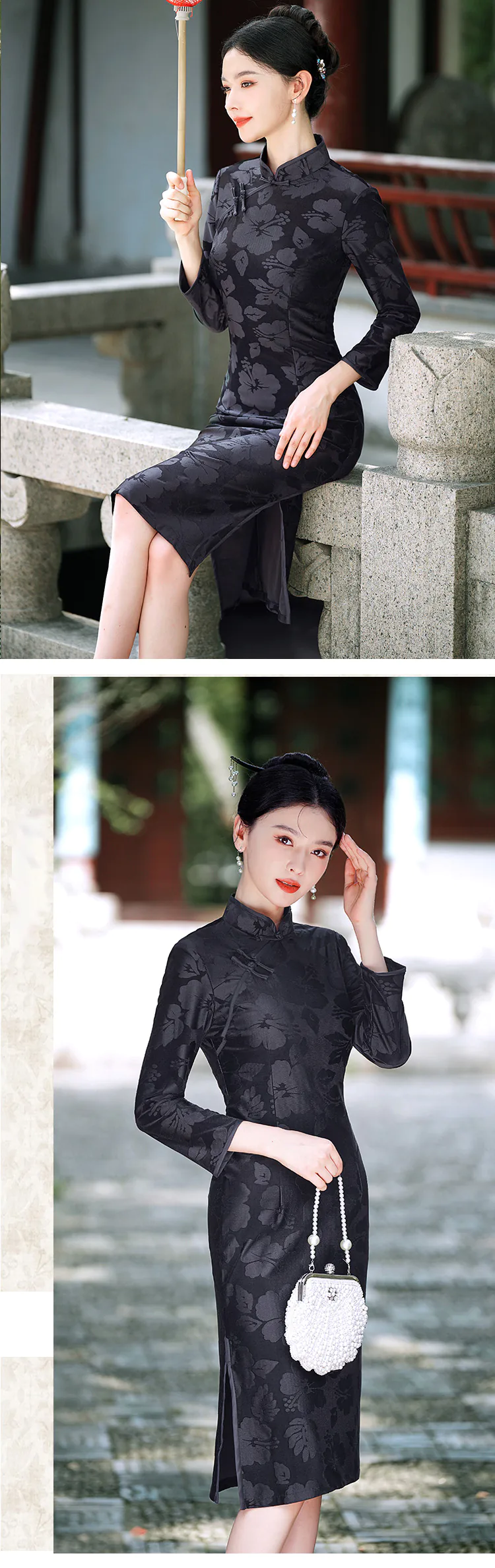 Stylish-Velvet-Mandarin-Collar-Long-Sleeve-Casual-Qipao-Dress17
