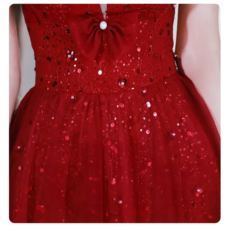 Sweet-Princess-Hepburn-Style-Square-Neck-with-Bow-Evening-Prom-Dress10