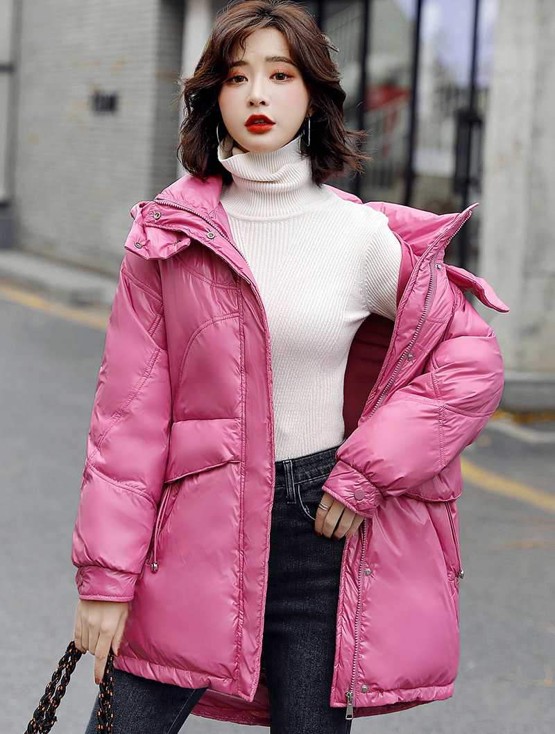 Women’s Winter Relaxed-Fit Puffer Short Down Jacket Coat01