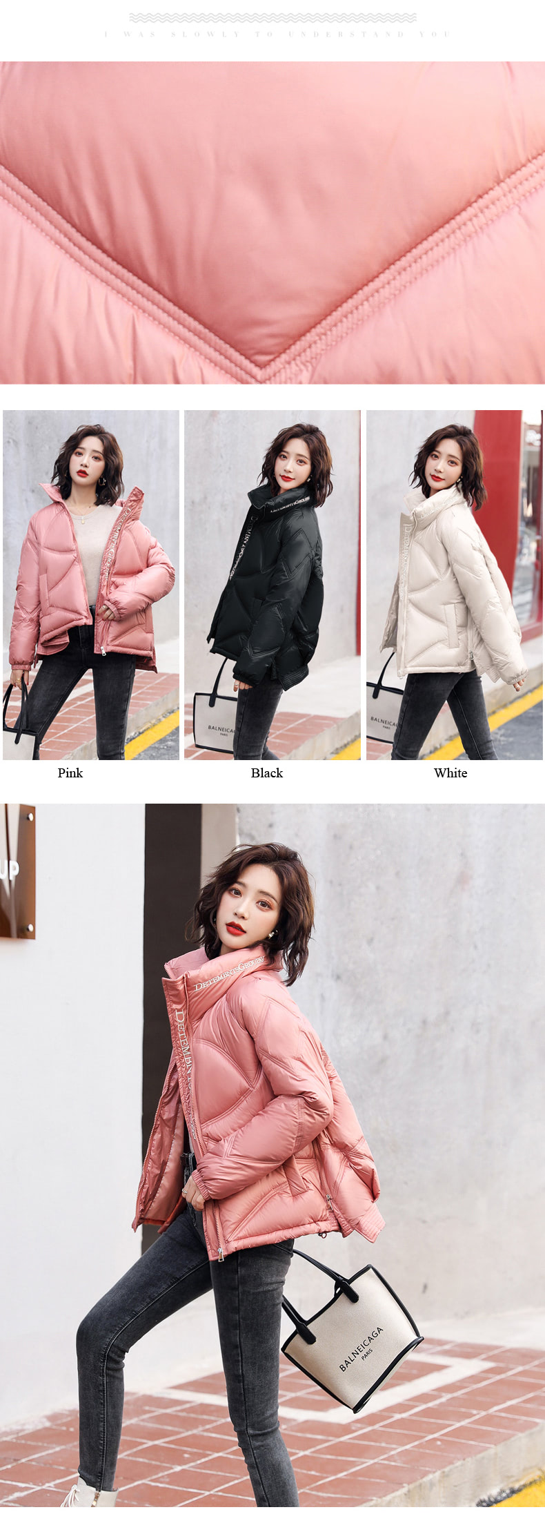 Puffer Jacket Outfit Women Winter Casual Style Streetwear11