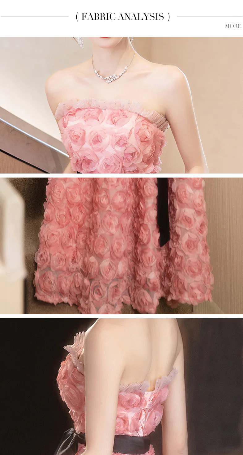 Romantic-Pink-Strapless-3D-Rose-Floral-Evening-Gown-Prom-Party-Dress16