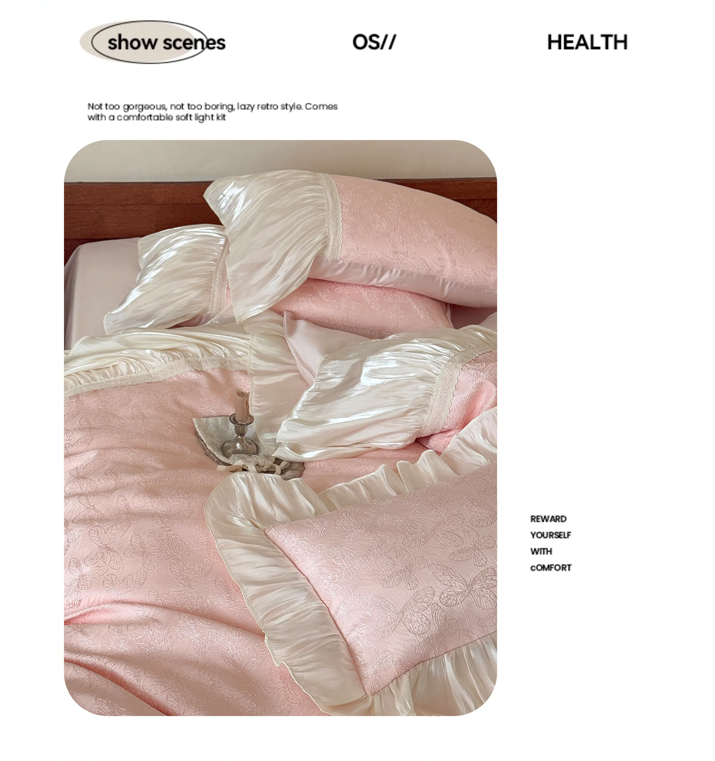 Sweet-Exquisite-Butterfly-Jacquard-Tencel-Cotton-Pleated-Hem-Bedding-Set10