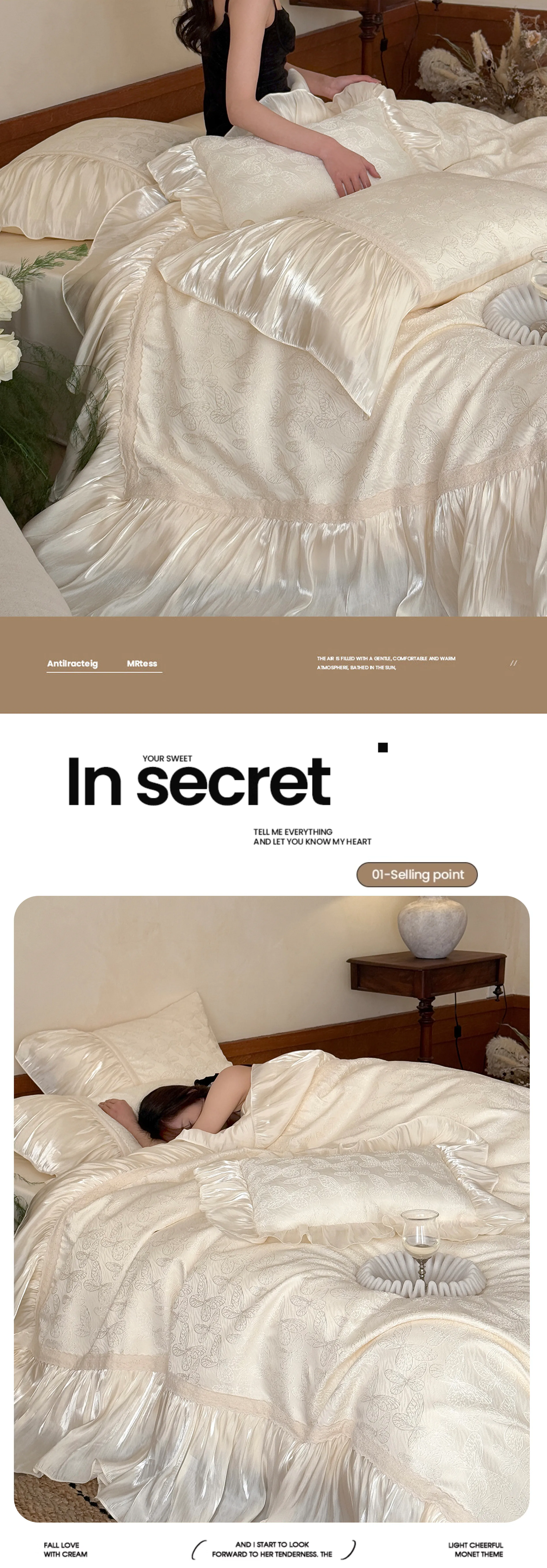 Sweet-Exquisite-Butterfly-Jacquard-Tencel-Cotton-Pleated-Hem-Bedding-Set16