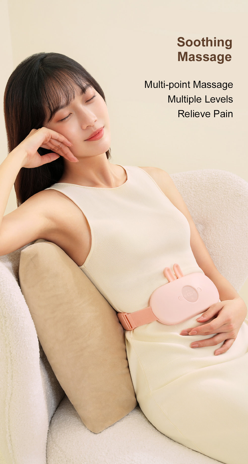 Women’s Uterus Warmer Womb Heating Therapy Massage Belt12