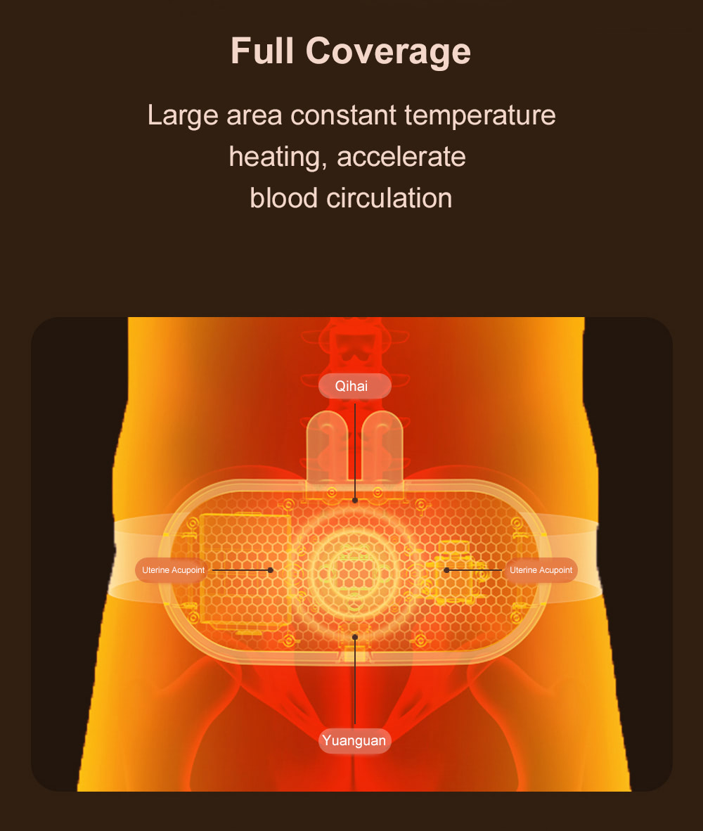 Women’s Uterus Warmer Womb Heating Therapy Massage Belt16