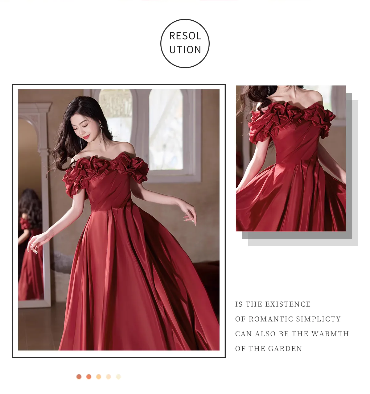 Chic-Red-Off-Shoulder-Ruffle-Neckline-Satin-Evening-Dress-Formal-Ball-Gown08