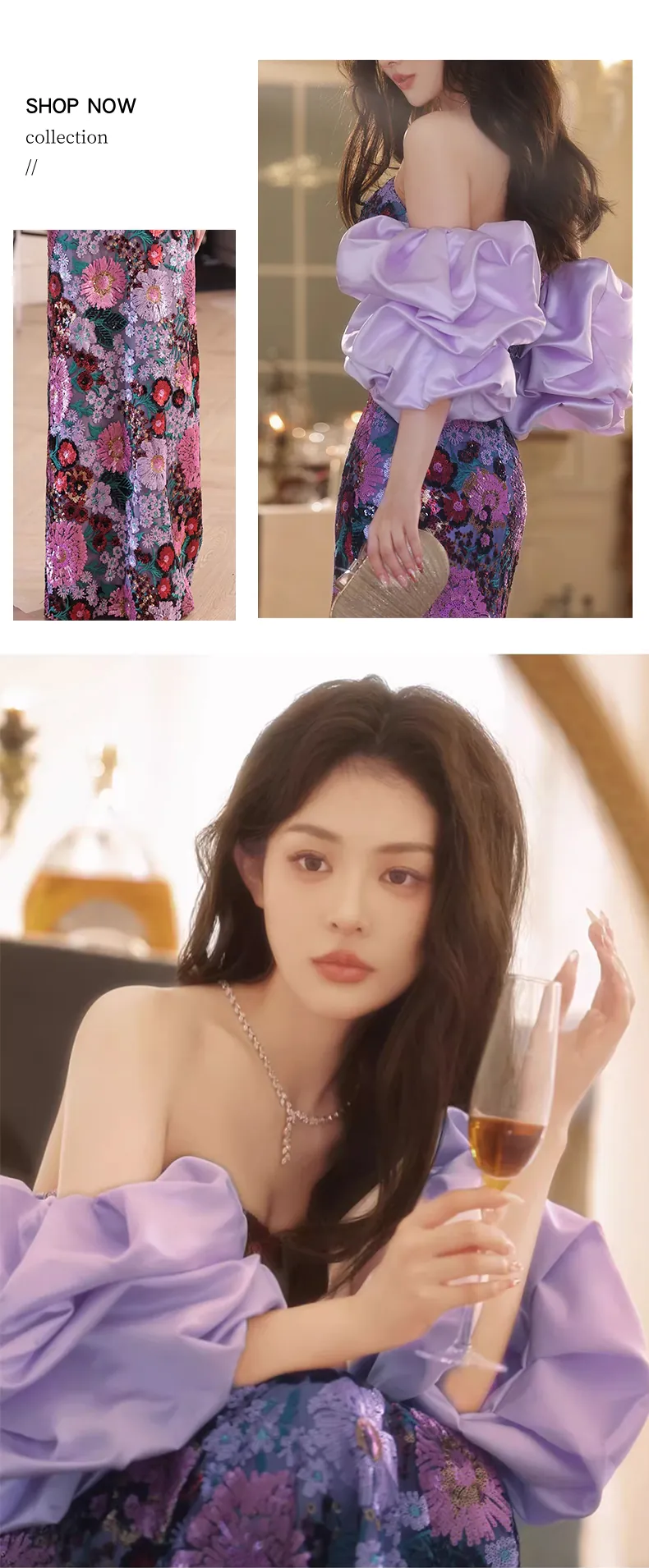 Luxury-Purple-Strapless-Floral-Prom-Evening-Dress-with-Detachable-Sleeves12