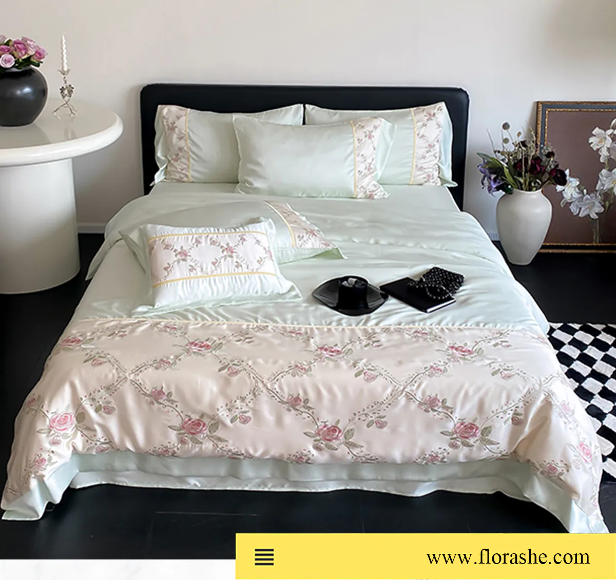 Modern-Embroidered-Organic-Cotton-Tencel-Duvet-Cover-Bed-Sheet-Set13