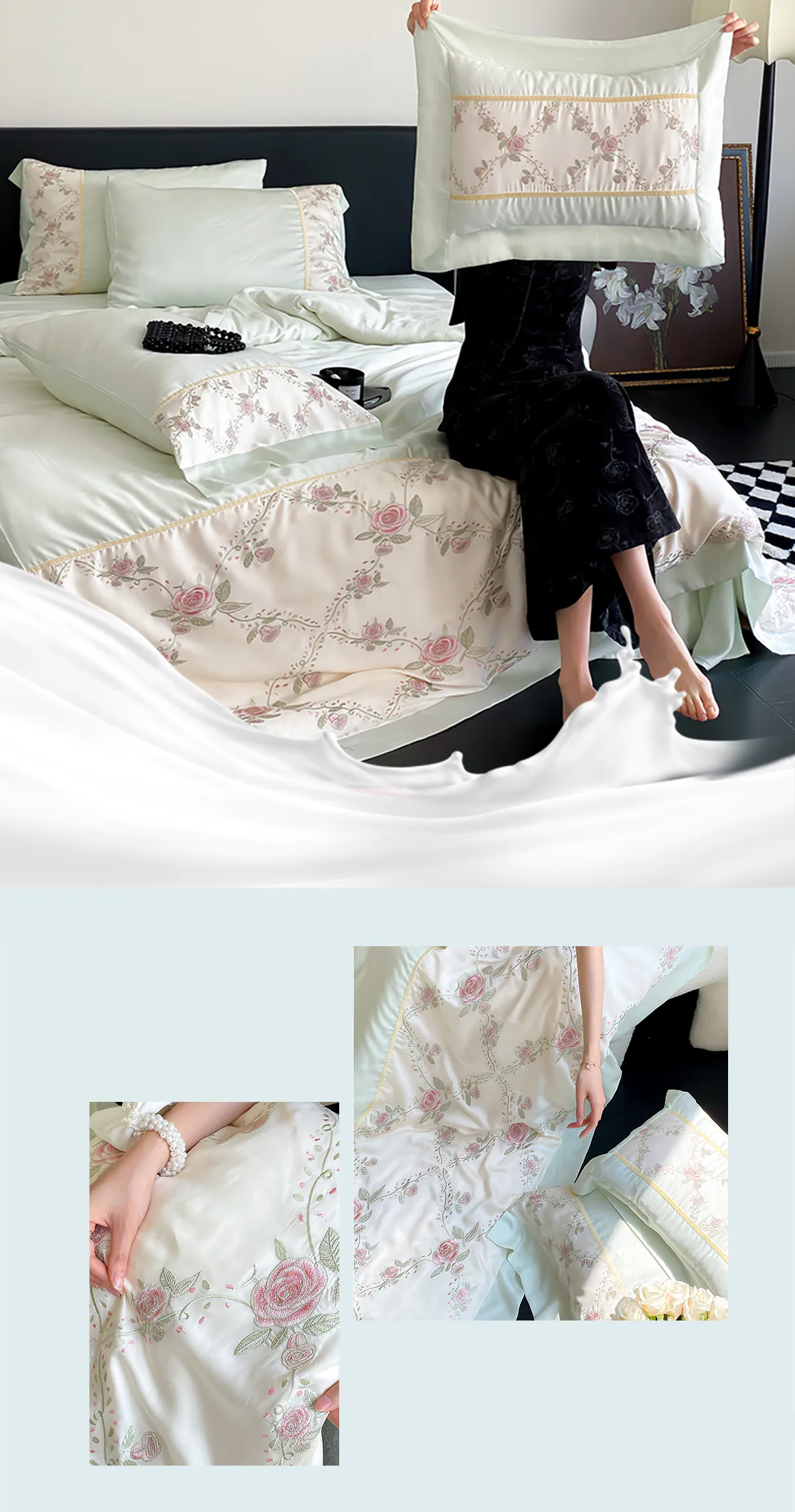 Modern-Embroidered-Organic-Cotton-Tencel-Duvet-Cover-Bed-Sheet-Set16