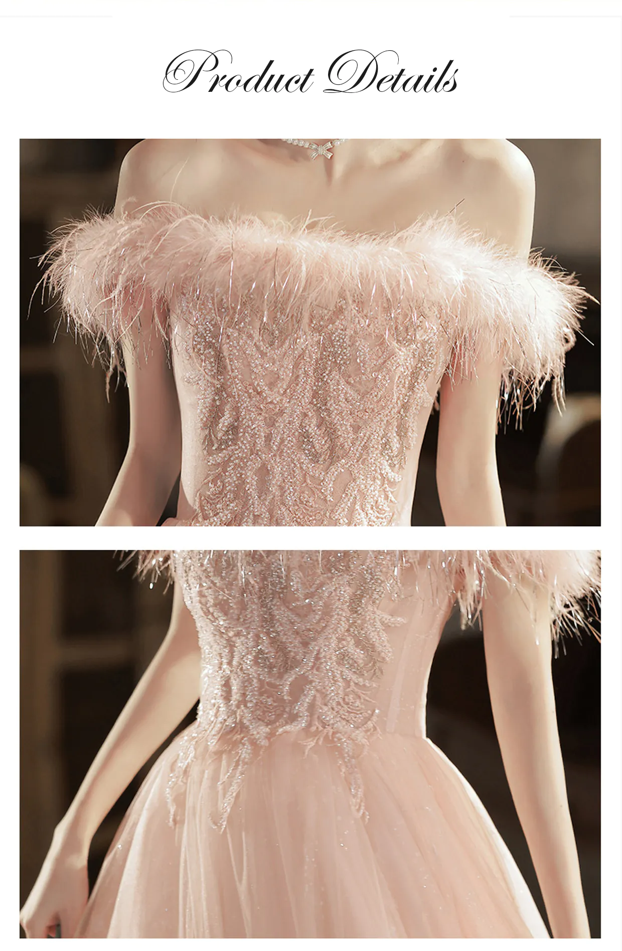 Pink-Off-Shoulder-Feather-Cocktail-Party-Prom-Dress-Evening-Gown14