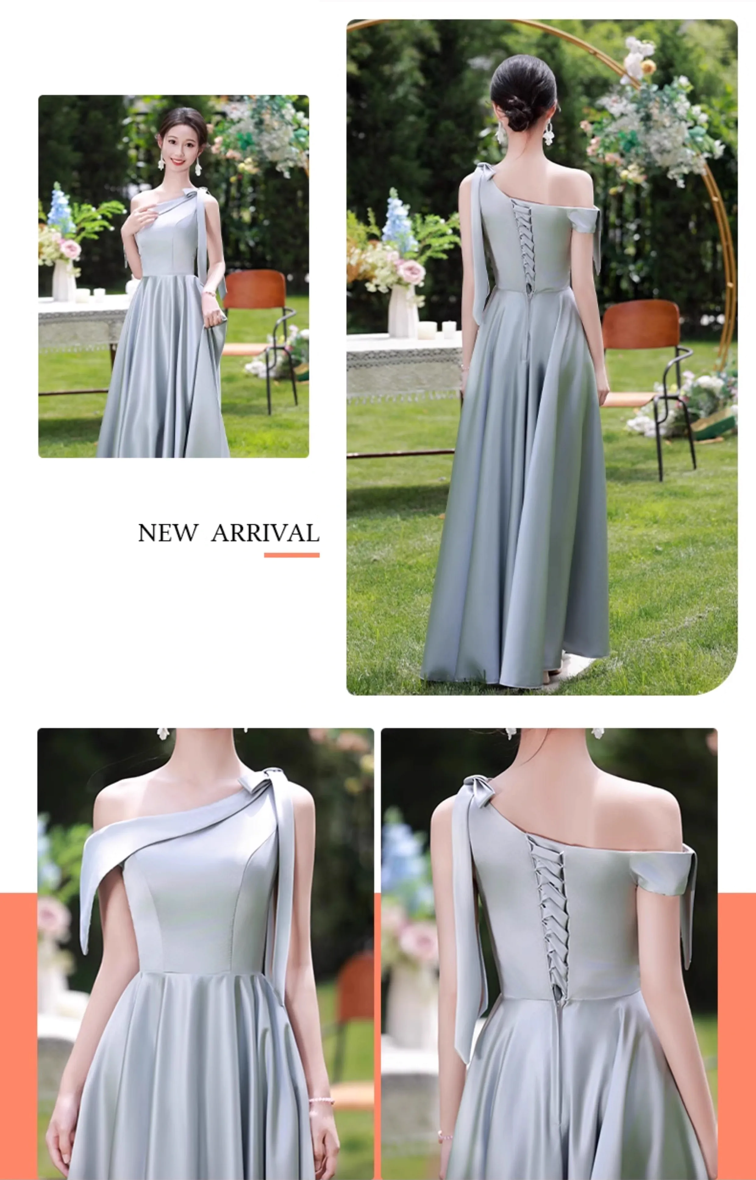 Simple-Bluish-Grey-Satin-Bridesmaid-Dress-Wedding-Guest-Party-Gown25