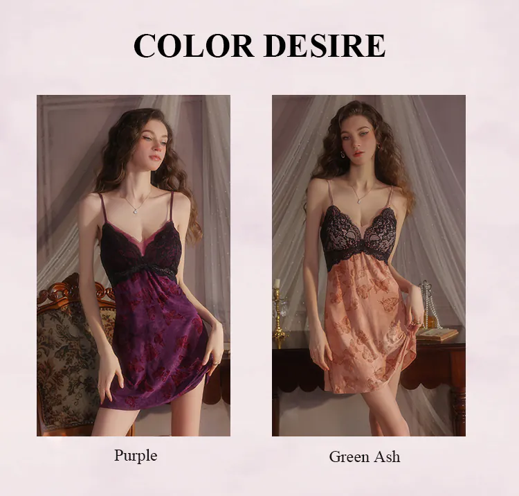 Soft-Flocked-Velvet-Butterfly-Lingerie-Nightdress-with-Removable-Bra-Pads10