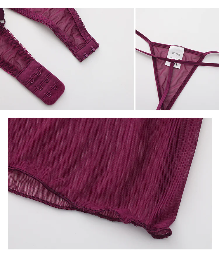 Soft-Plunging-V-Neck-Underwire-Bust-Support-Sheer-Babydoll-Nightgown20
