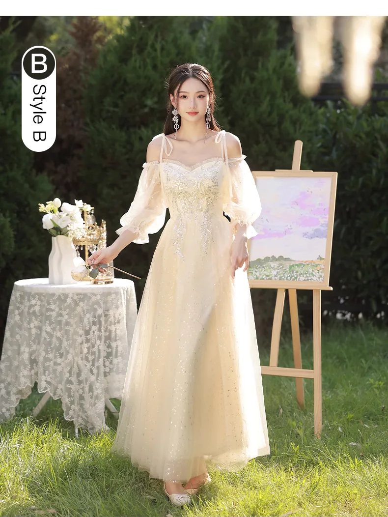 Sweet-Champagne-Chiffon-Bridesmaid-Dress-Wedding-Guest-Long-Gown18