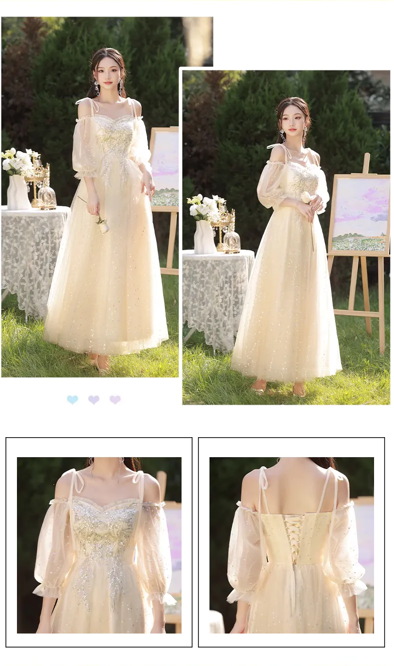 Sweet-Champagne-Chiffon-Bridesmaid-Dress-Wedding-Guest-Long-Gown19