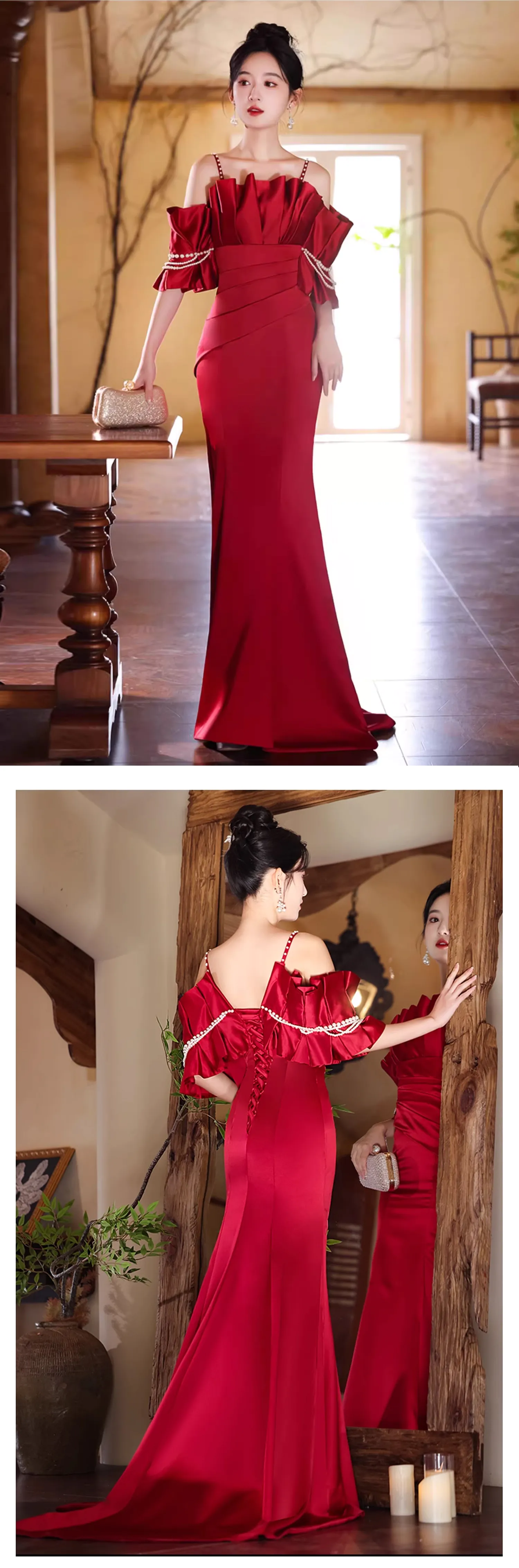 Elegant-Wine-Red-Satin-Mermaid-Dress-with-Train-Special-Occasions-Gown16