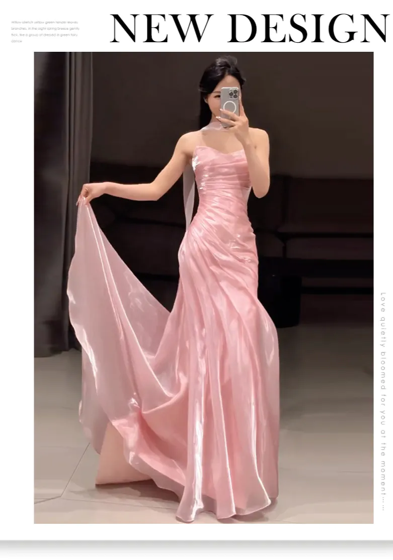 Ruched-Sweetheart-Neckline-Strapless-Shimmering-Pink-Formal-Evening-Gown06