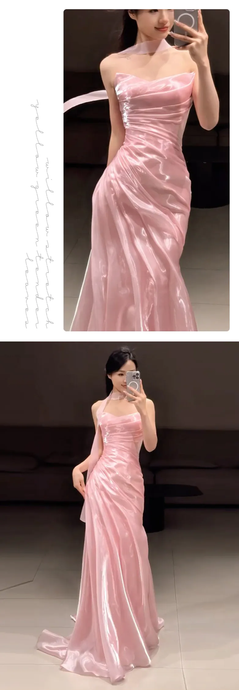 Ruched-Sweetheart-Neckline-Strapless-Shimmering-Pink-Formal-Evening-Gown12