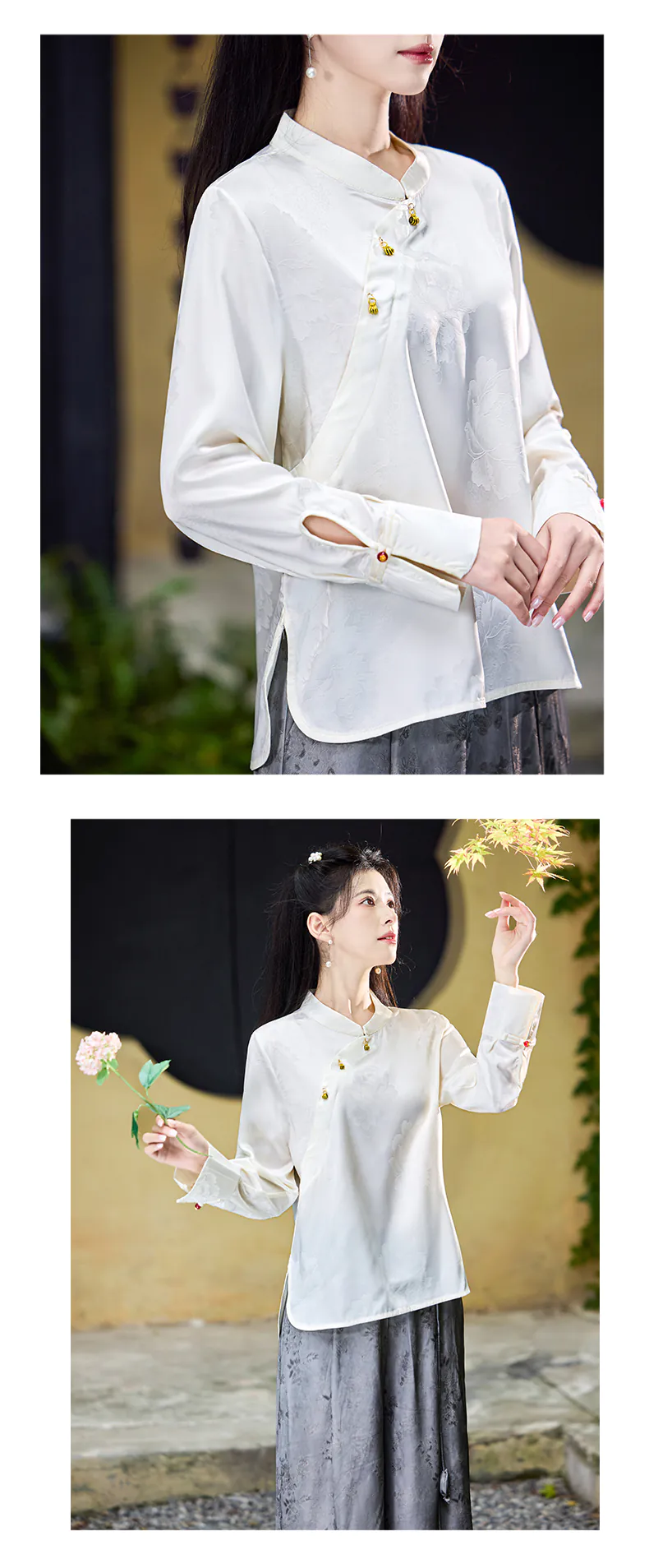 Vintage-Oriental-Style-Floral-Embroidery-Vest-Blouse-and-Satin-Skirt-3-Pcs-Set17