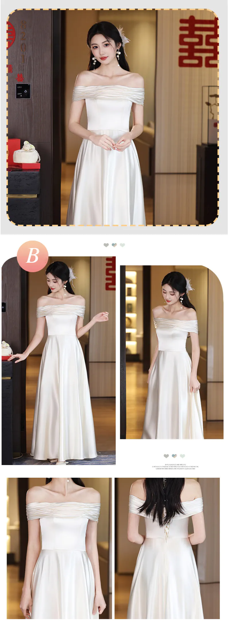 A-line-Champagne-Satin-Maid-of-Honor-Attendant-Wedding-Guest-Dress17