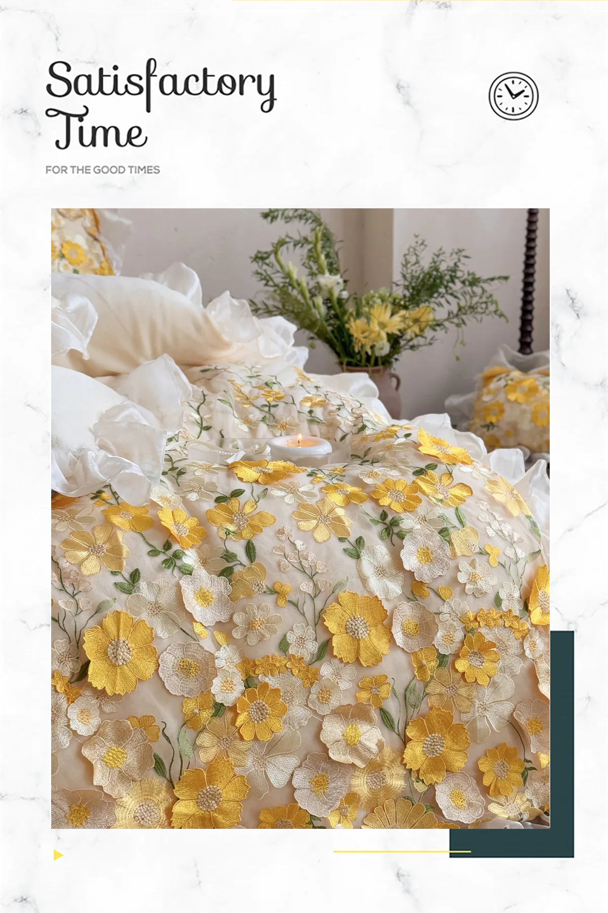 Artistic-3D-Flower-230g-High-Weight-Milk-Velvet-Bedding-4-Pcs-Set16