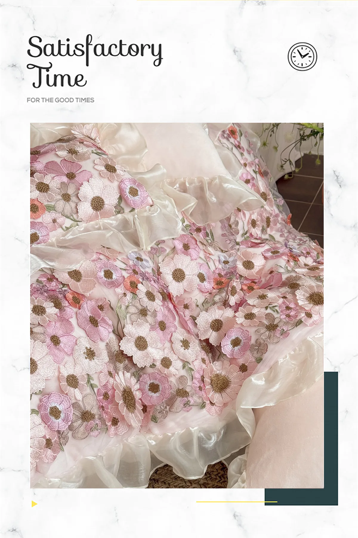 Artistic-3D-Flower-230g-High-Weight-Milk-Velvet-Bedding-4-Pcs-Set21