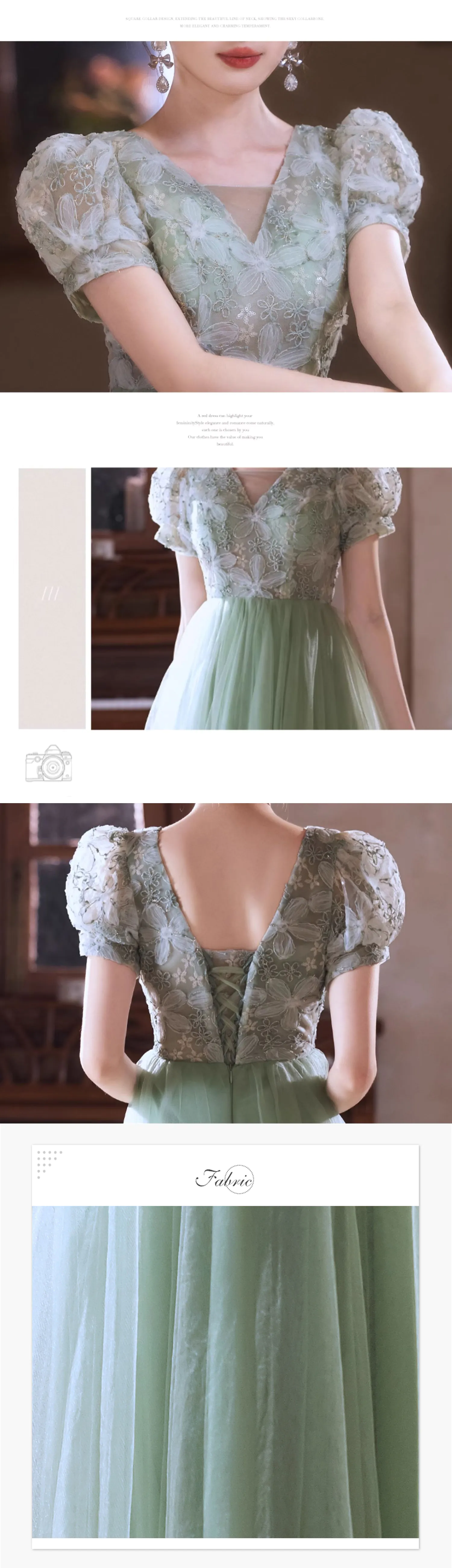 Charming-Princess-Mint-Green-V-Neck-Floral-Tulle-Evening-Formal-Dress09
