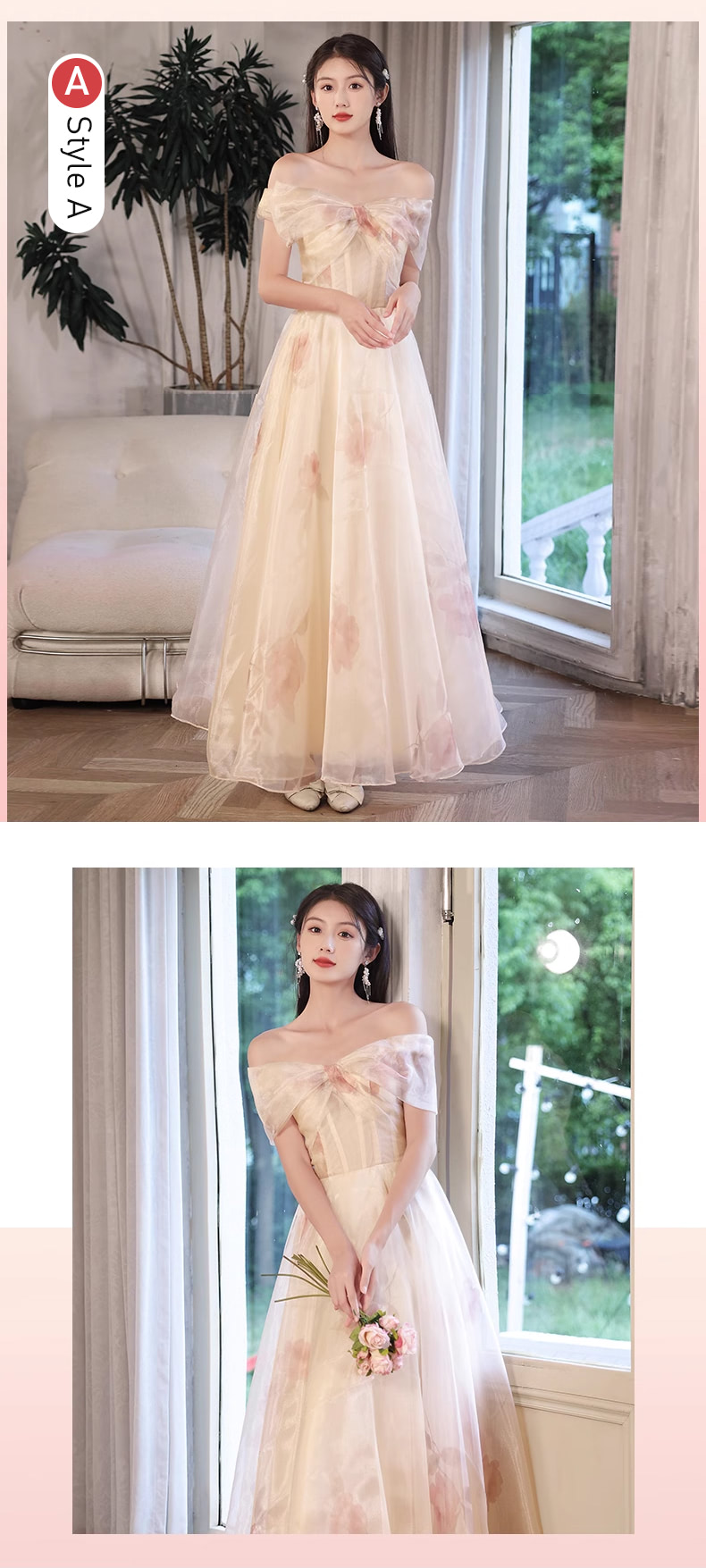 Charming-Tulle-Bridesmaid-Dress-Sweet-Wedding-Party-Evening-Gown16