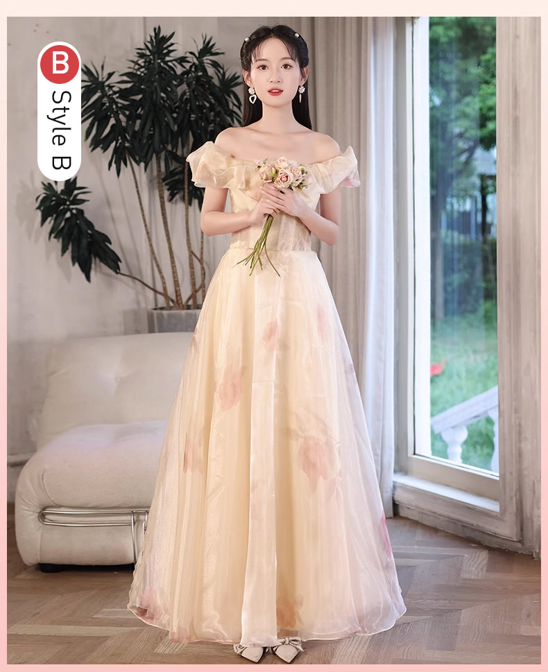 Charming-Tulle-Bridesmaid-Dress-Sweet-Wedding-Party-Evening-Gown18
