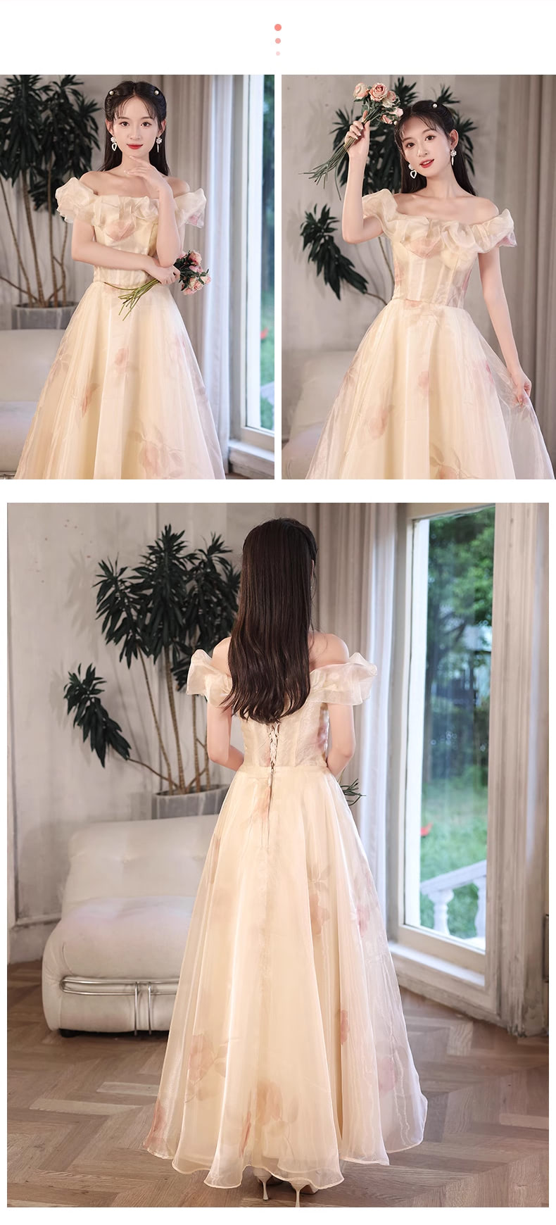 Charming-Tulle-Bridesmaid-Dress-Sweet-Wedding-Party-Evening-Gown20