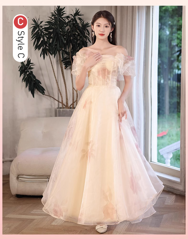 Charming-Tulle-Bridesmaid-Dress-Sweet-Wedding-Party-Evening-Gown21