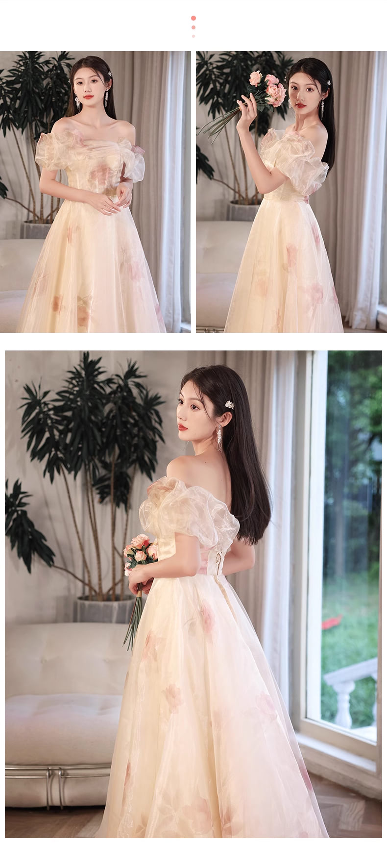 Charming-Tulle-Bridesmaid-Dress-Sweet-Wedding-Party-Evening-Gown23