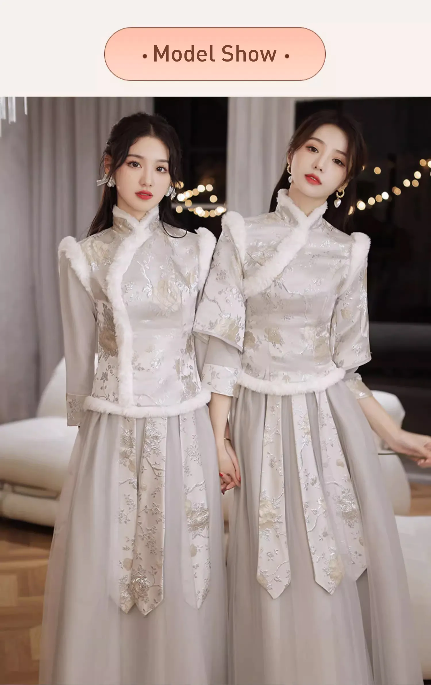 Chic-Chinese-Style-Long-Sleeve-Bride-Wedding-Party-Bridesmaid-Dress11